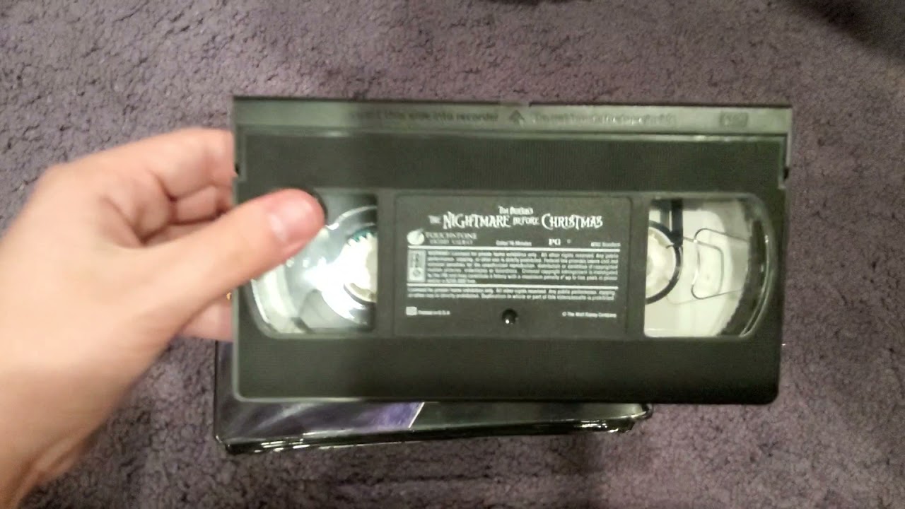 The Nightmare Before Christmas (1993): VHS Review