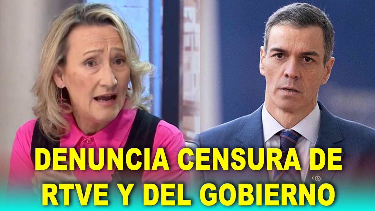 Periodista DENUNCIA CENSURA de RTVE y de Sánchez: “No nos callarán”