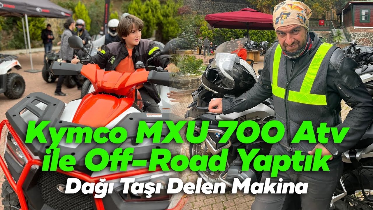 Kymco MXU 700 Atv ile Off-Road Yaptık | Dağı Taşı Delen Makina