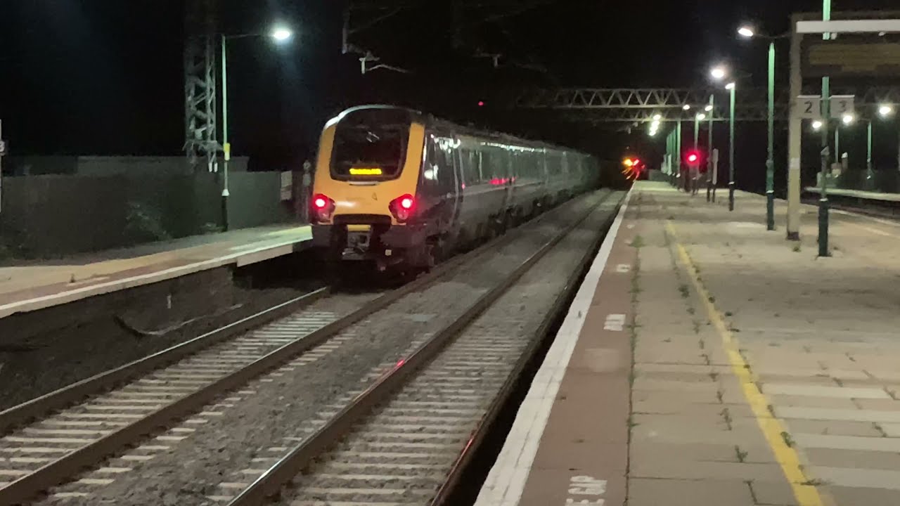 Cheddington Station late shift, 29-30th July 2021