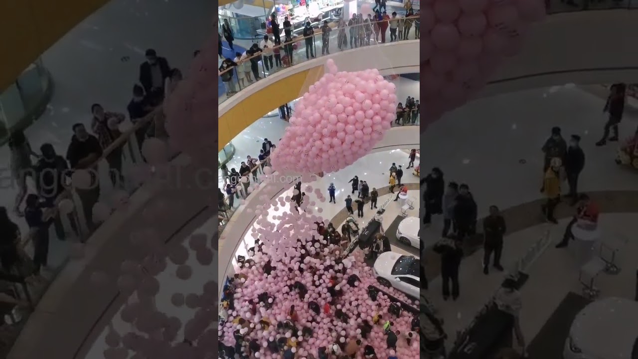 balloon waterfall Balloon Rain