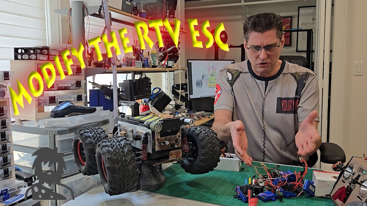 Remote Trap Vehicle ESC modification for the Man Cave Puzzles RTV
