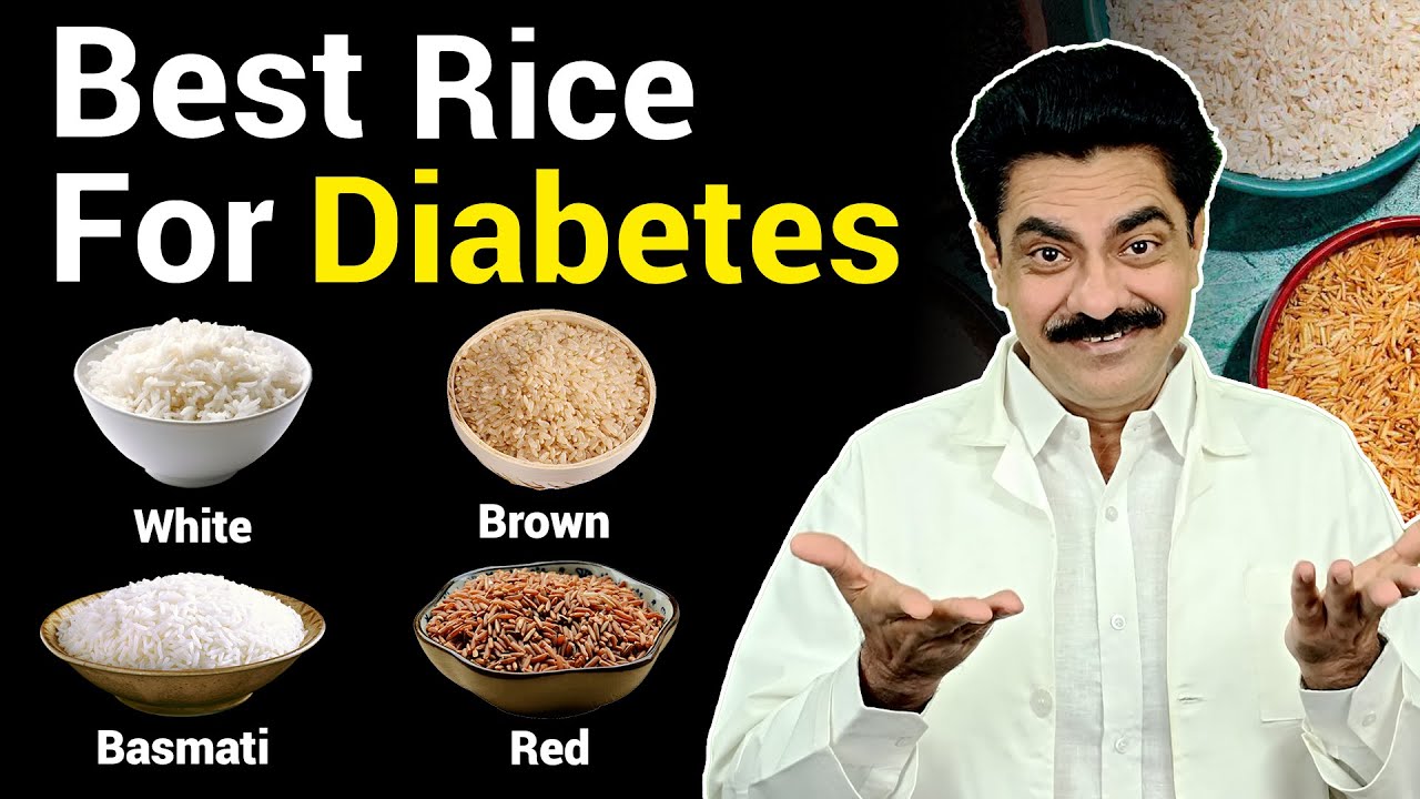 BEST RICE for Diabetics revealed | Brown rice | White rice | Red rice | Longlivelives Q&A 3