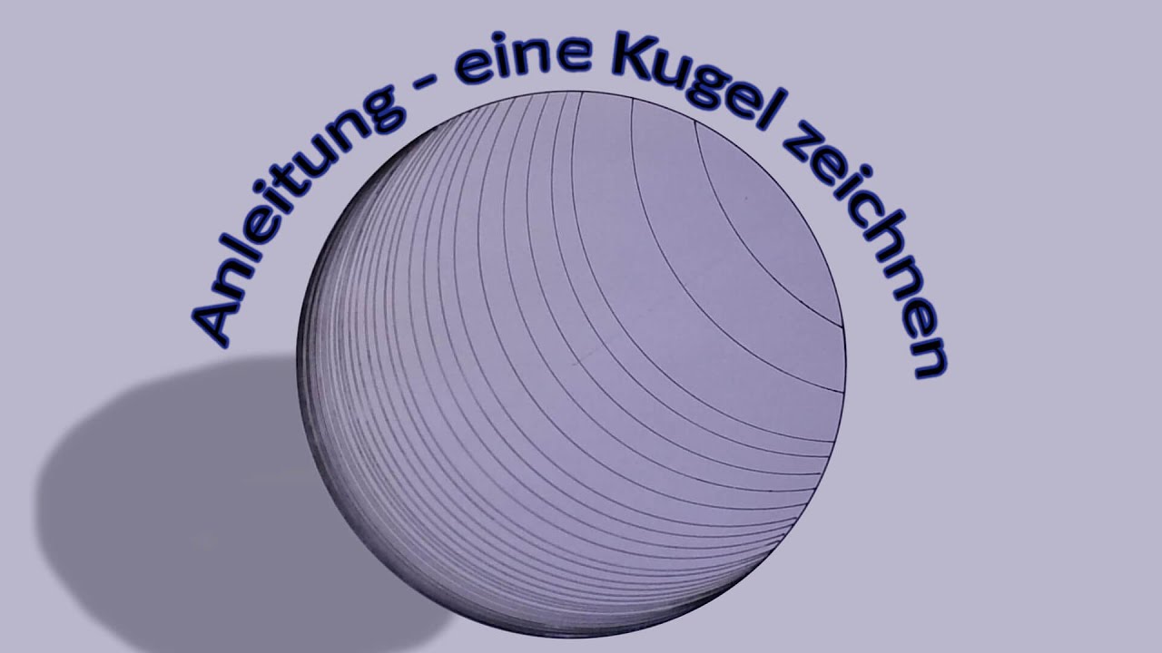 Anleitung: eine Kugel zeichnen (mit dem Zirkel, goldener Schnitt), mithilfe der heiligen Geometrie