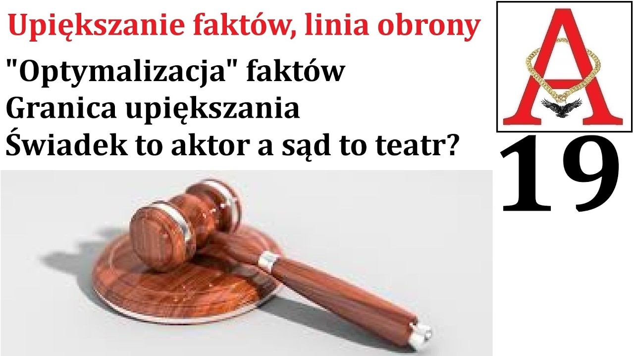 Jak opisywać sądowi zdarzenia?