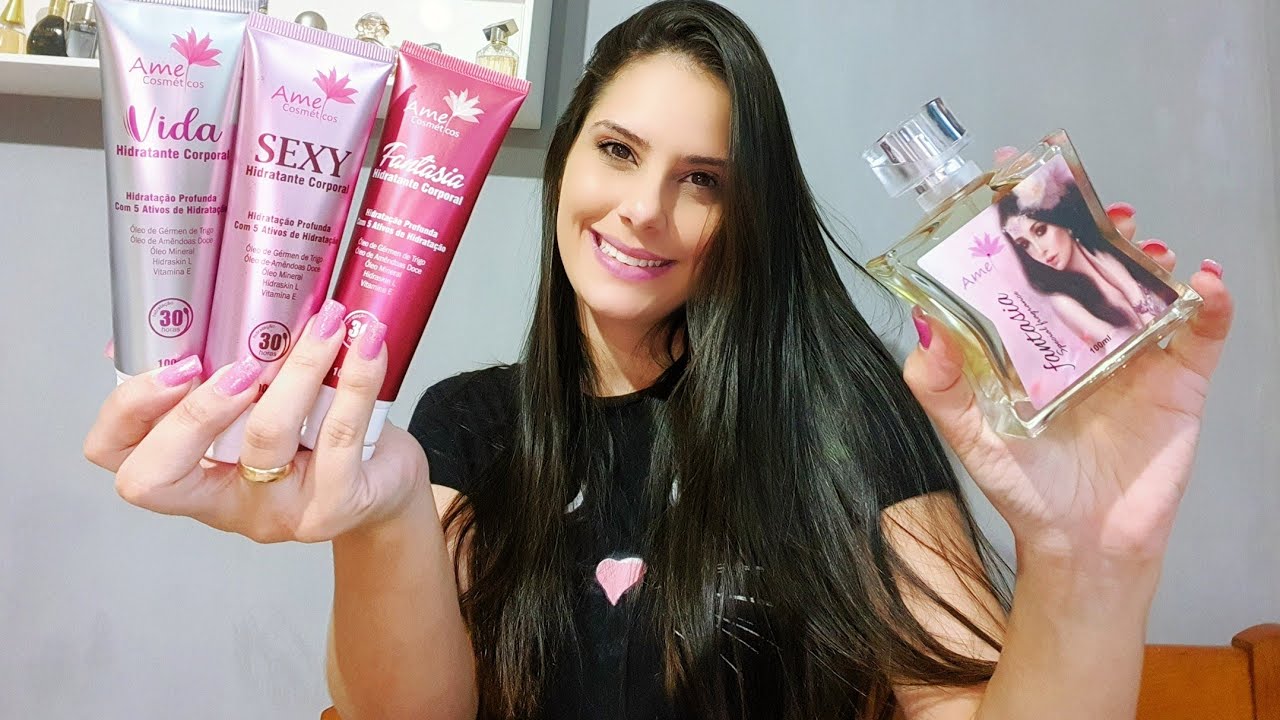 Amei Cosméticos.  Recebi Uma Caixa Recheada de Perfumes e Hidratantes da Marca