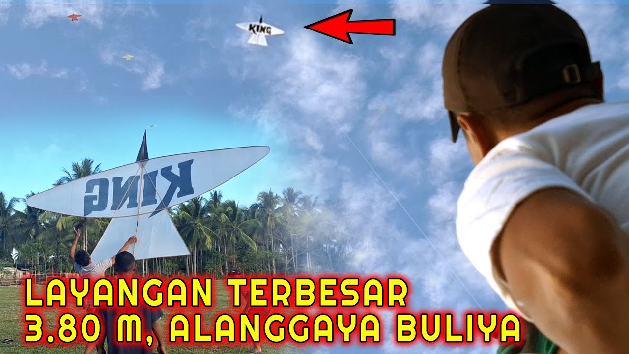 3,80 M !! LAYANGAN RAKSASA ALANGGAYA BULIYA #gorontalo #layangan #buliya #alanggaya