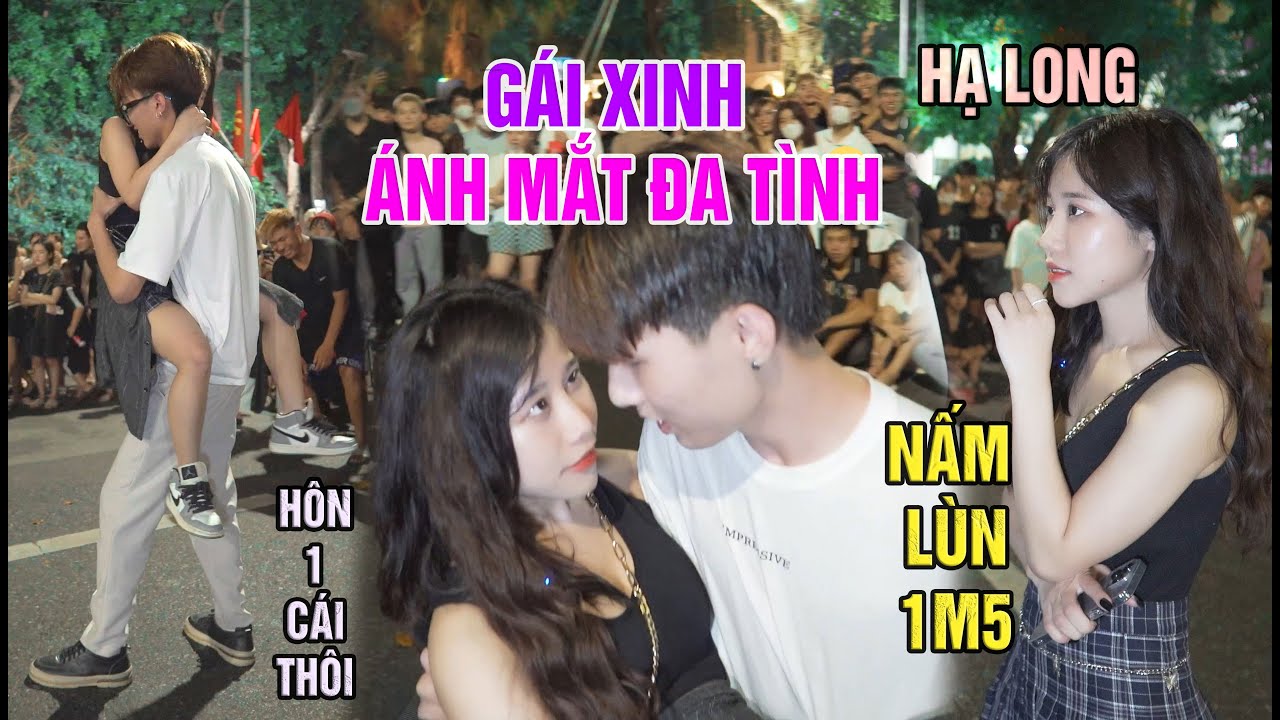 Gái xinh Hạ Long có ánh mắt Đa Tình ghép đôi với 2 em điển trai và cái kết EM CÓ LÁI ĐƯỢC CHỊ KHÔNG?