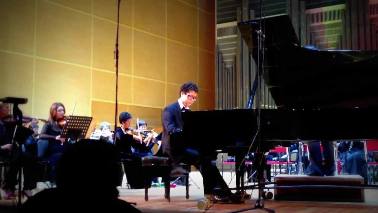 Anuar Nakyssov plays Rachmaninov Piano Concerto no.1 (1st movement)