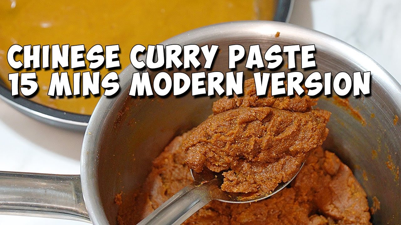 CHINESE CURRY Paste Ready 15 Mins MODERN Version