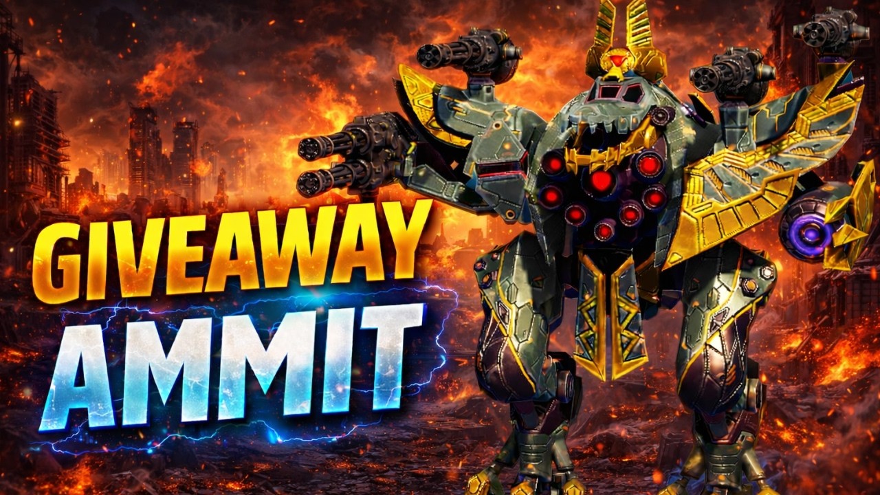 New AMMIT Giveaway - War Robots #WarRobots