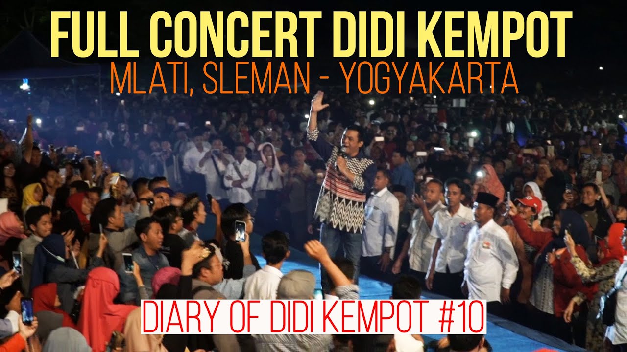Diary of Didi Kempot #10 - Full Concert Mlati, Sleman - Yogyakarta