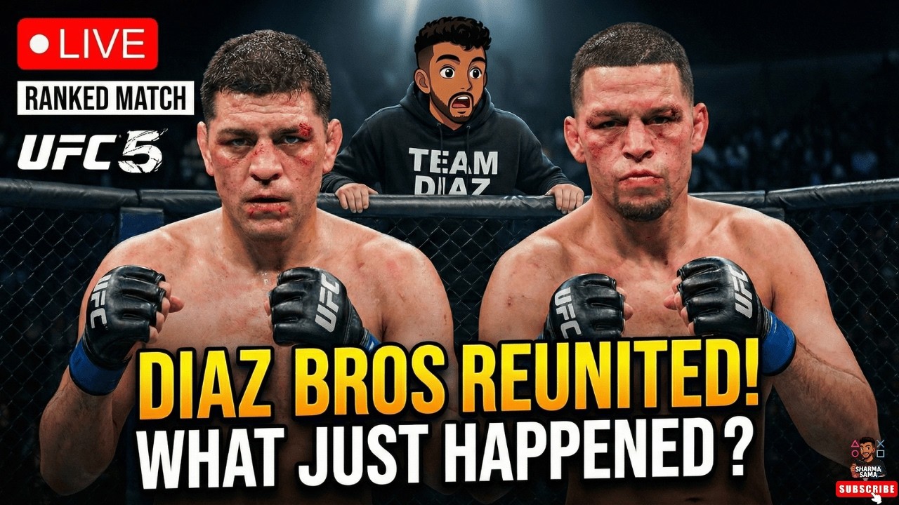 UFC 5 Ranked Matches LIVE 🎮 — EPIC FIGHTS + T20 World Cup India vs Namibia UPDATE 🏏 | Dual Sports