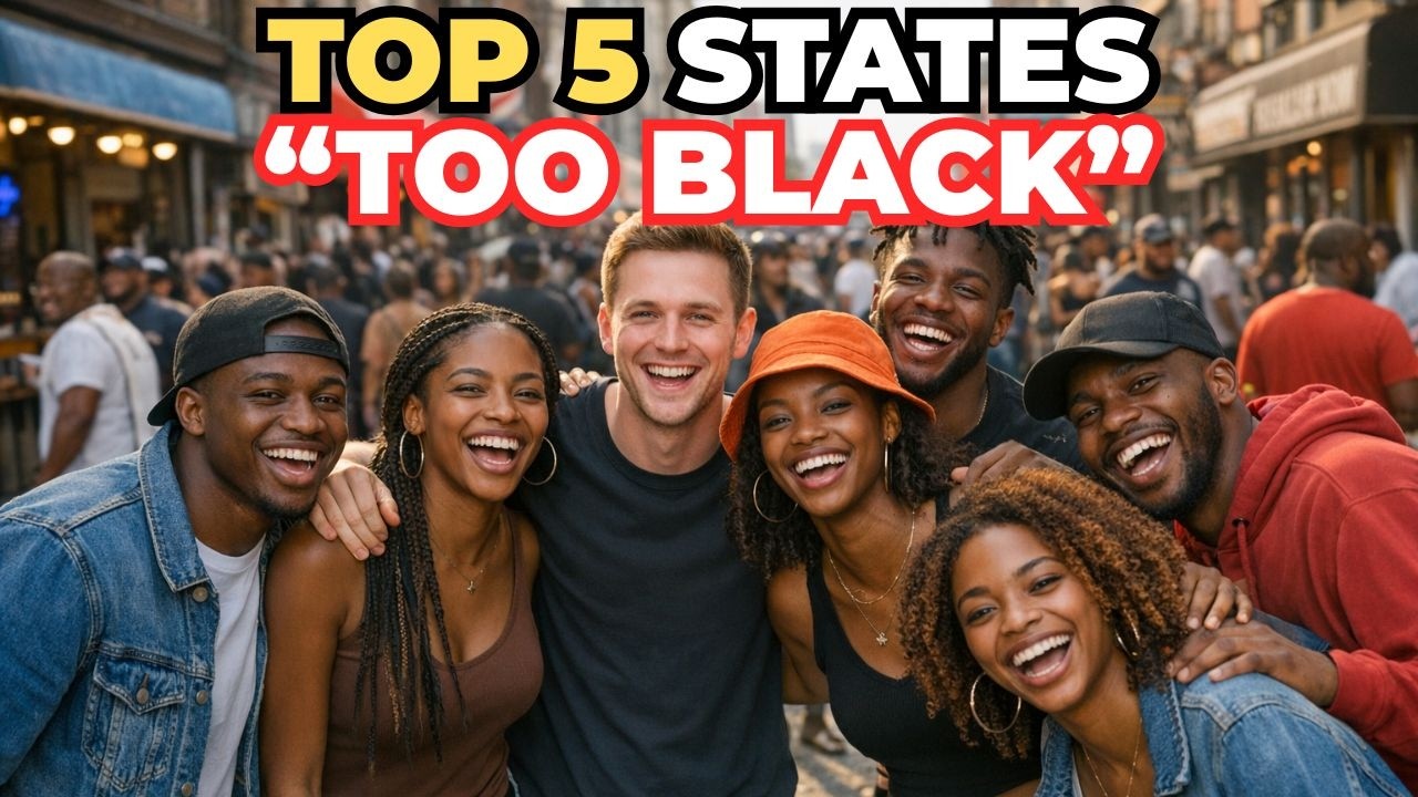 Top 5 BLACKEST STATES in AMERICA 2026!