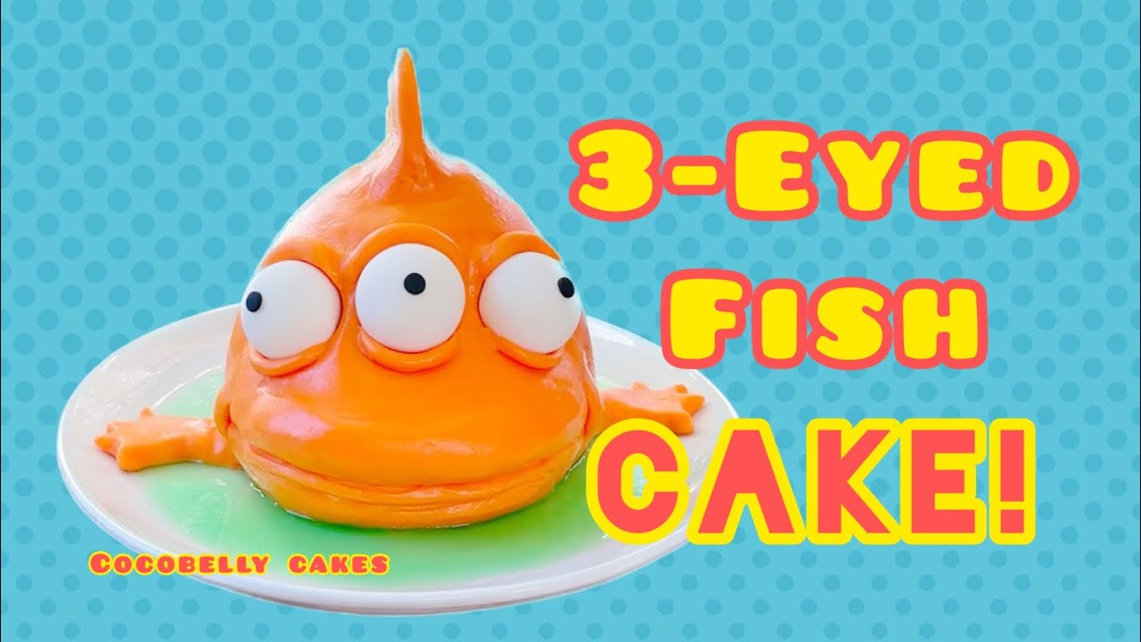 3-Eyed Fish from The Simpsons, but CAKE!