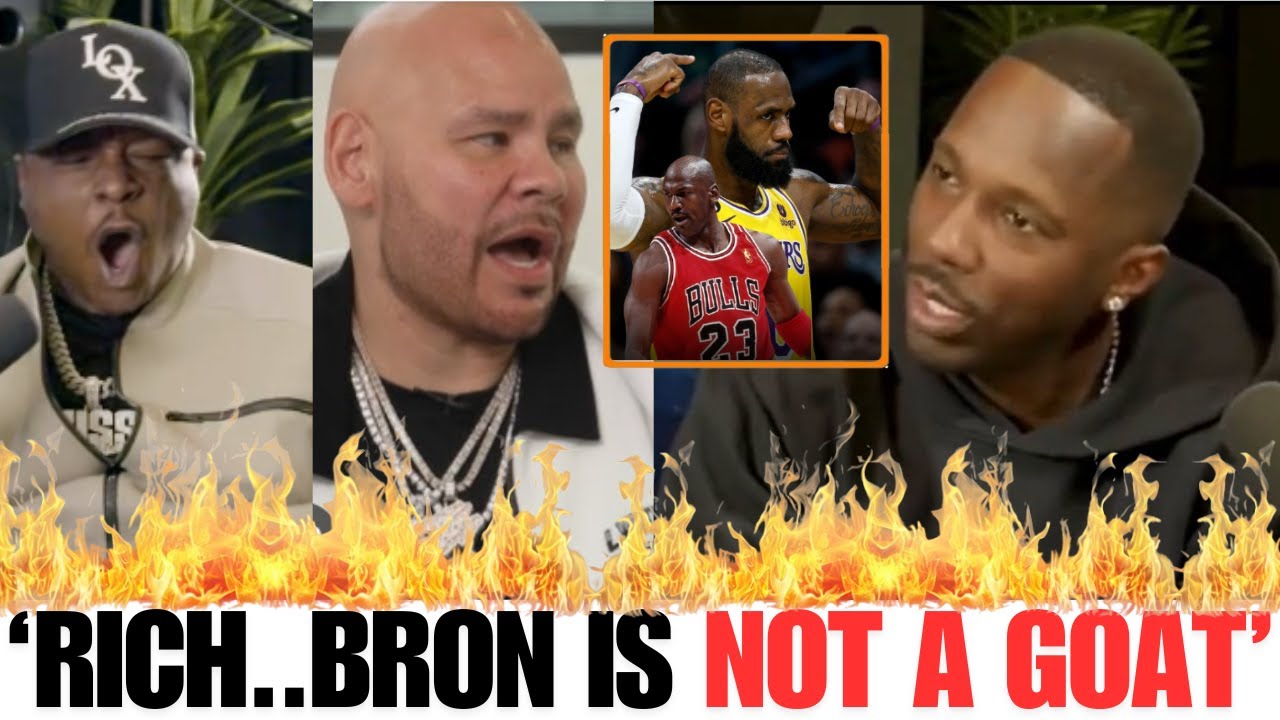 Fat Joe GOES NUCLEAR On Rich Paul During HEATED MJ VS Lebron Debate!