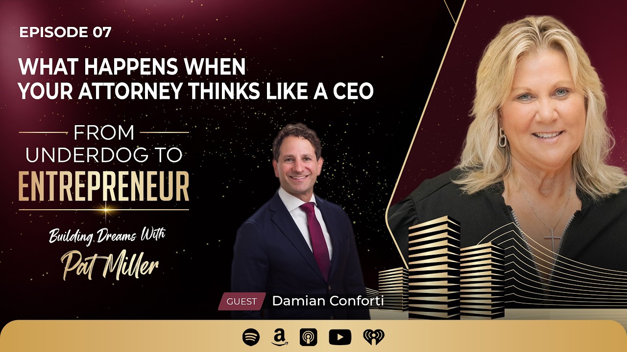 From Underdog to Entrepreneur: Building Dreams Episode 08 Damian Conforti