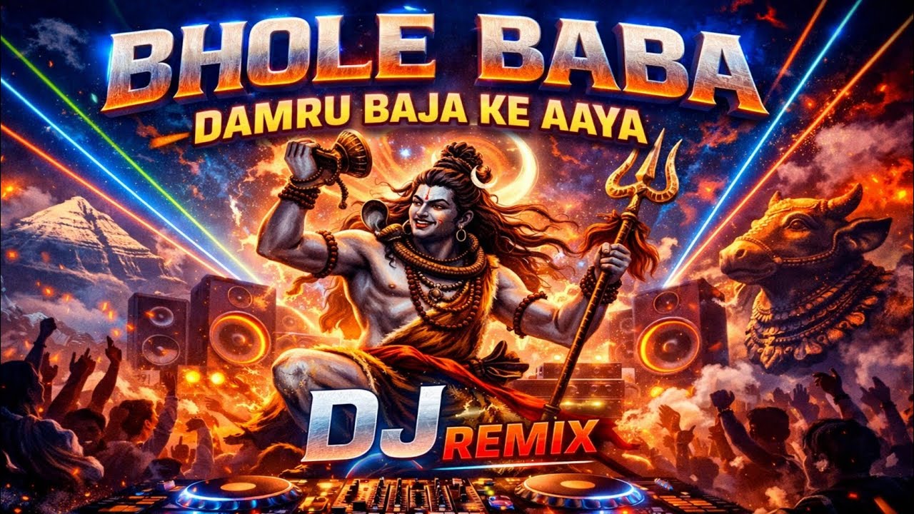 Bhole Baba Damru Baja Ke Aaya – DJ Remix 🎧🕉️