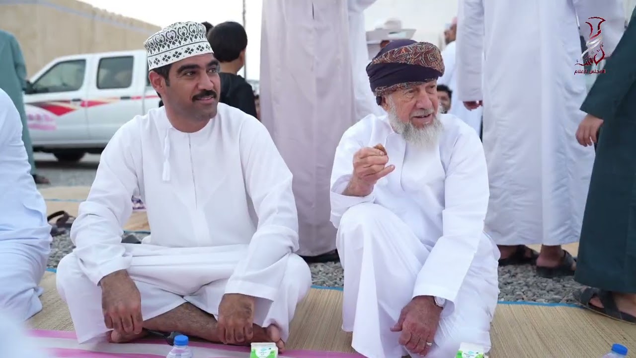 التجمع الثاني للإفطار الجماعي الذي أقيم في مسجد الصبارة بقرية قصبية الزعاب ولاية #الخابورة