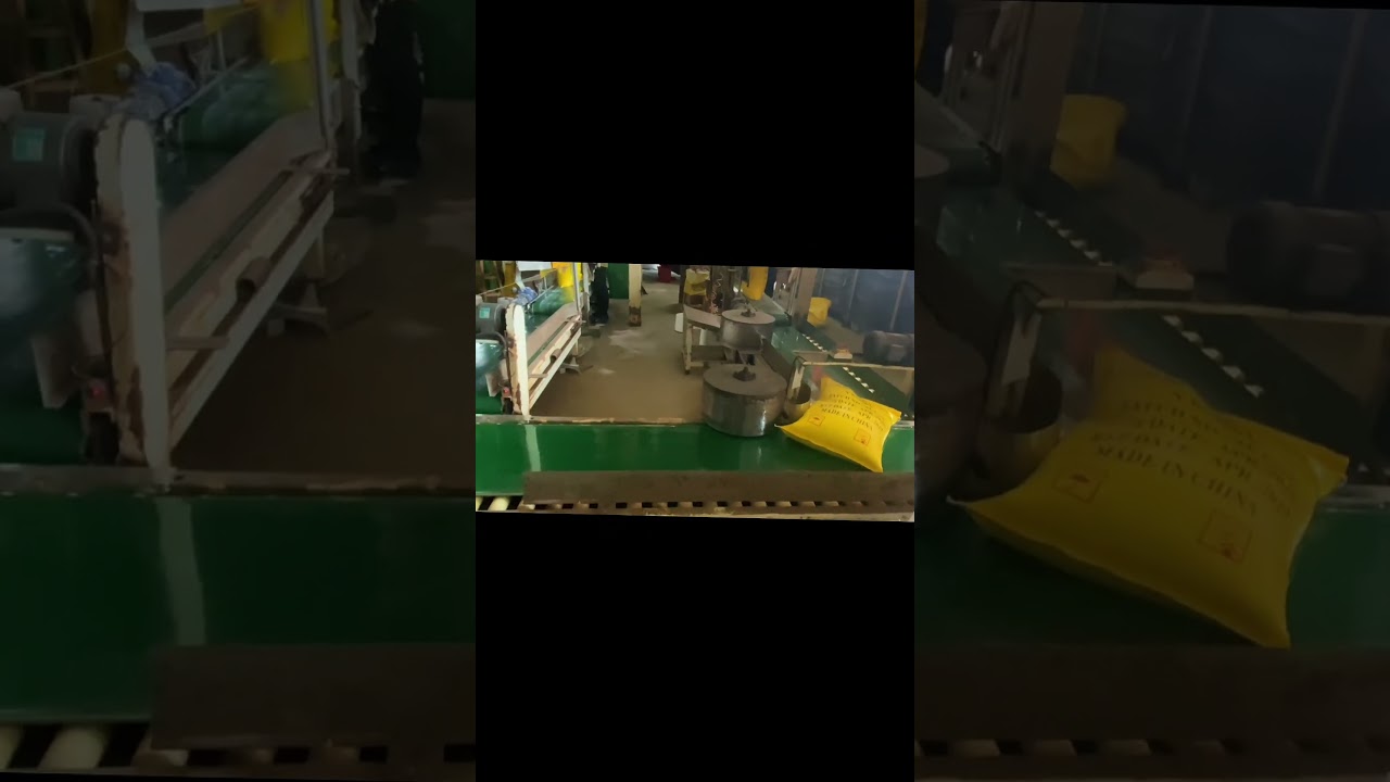 Ammonium Chloride Production Line #production #chemical #fertilizer #conveyor #robot #tech #fypシ