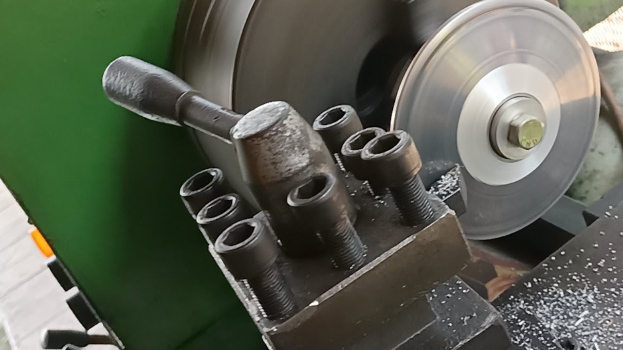 Cara Bubut Pulley Scoopy 13.8 Derajat
