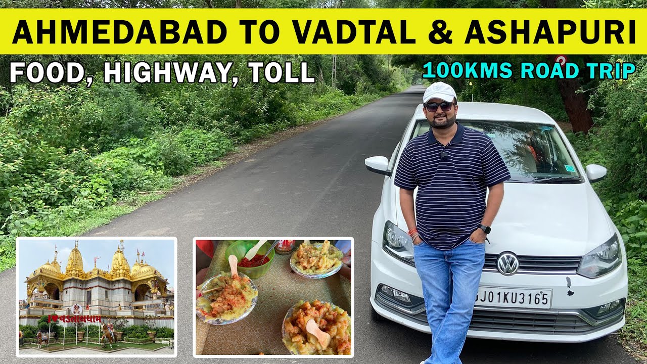 Vadtal Dham Tour | Ahmedabad to Vadtal Road Trip | 100 Kms Drive | Vadtal Swaminarayan Mandir