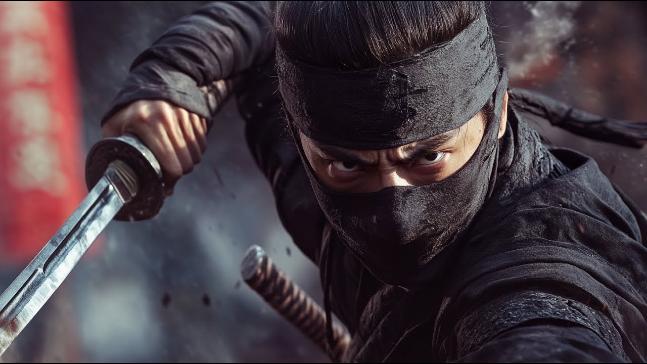 Epic martial arts film: Evil ninja slaughters women to hone blade, lone hero vows deadly revenge!