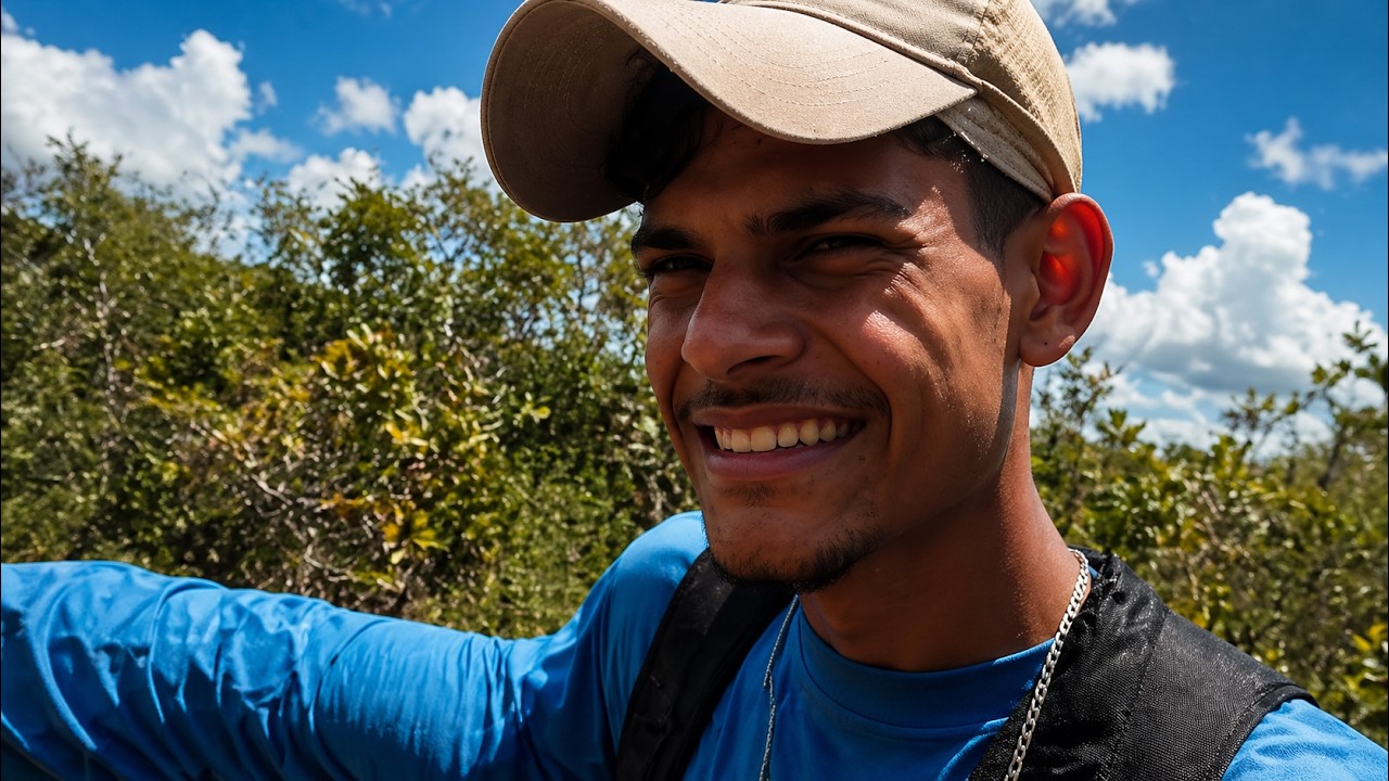 "MEU PARCEIRO ATIROU... E A SOMBRA NEGRA ESTAVA NO FINAL DA TRILHA" 