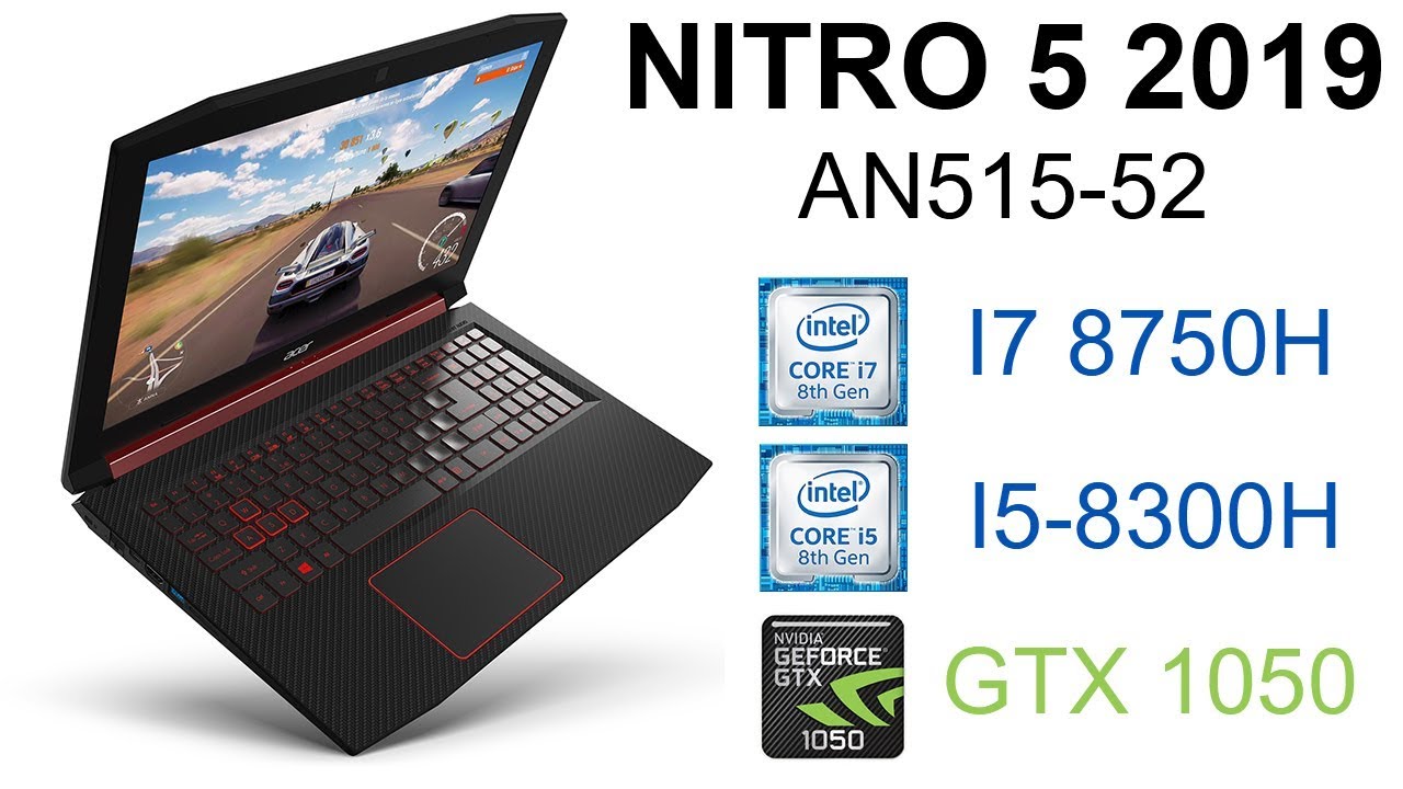 Acer Nitro 5 AN515-52 version 2019