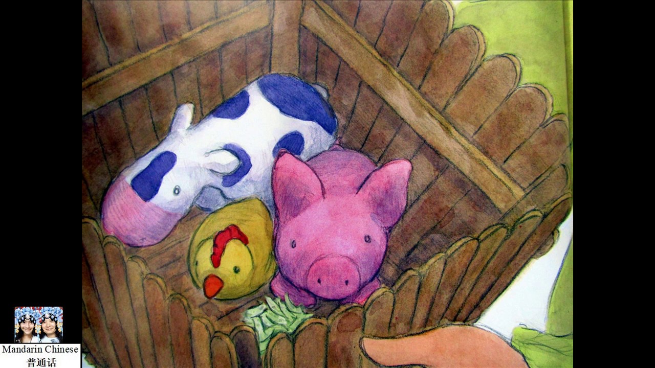 Chicken, Pig, Cow by Ruth Ohi   鸡、猪、牛绘本阅读
