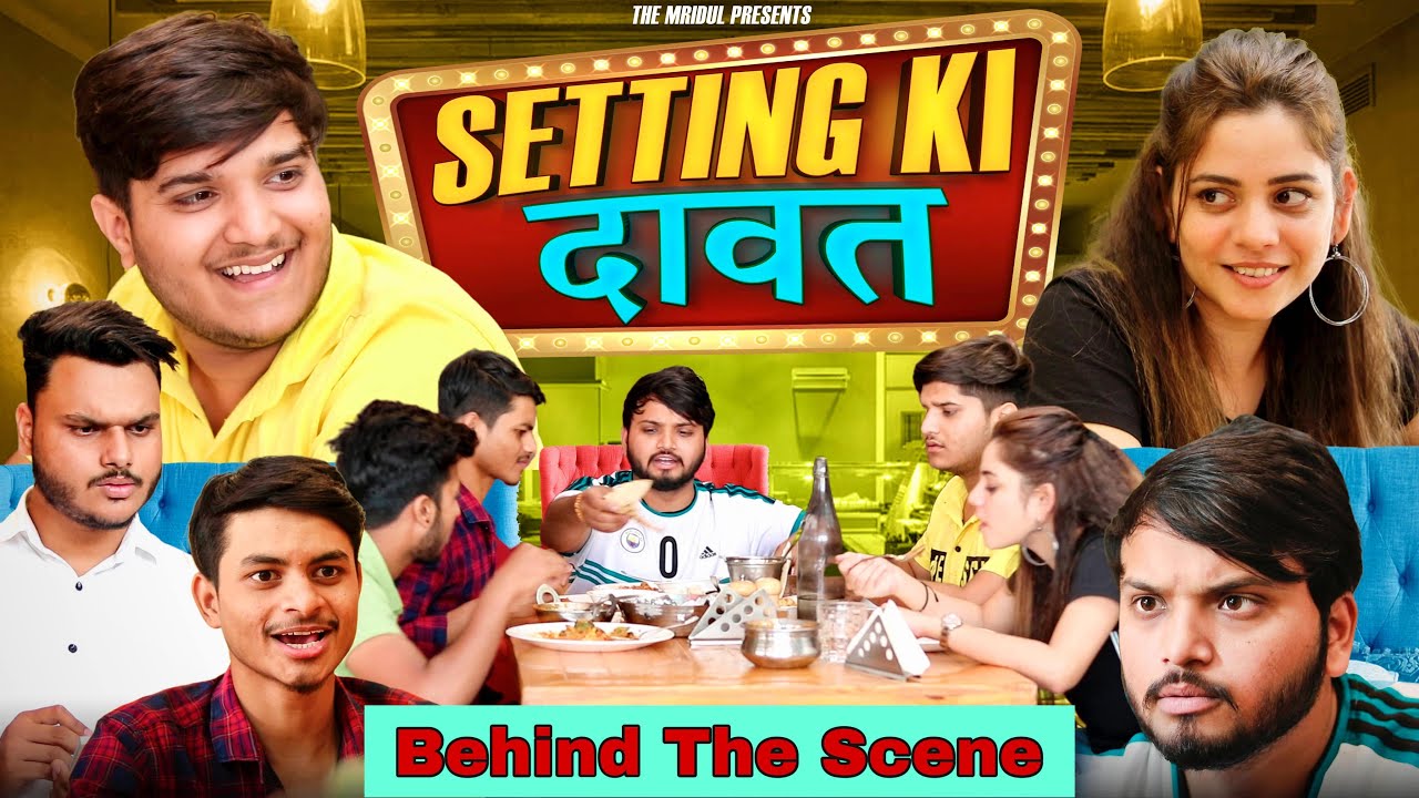 BTS - Setting ki dawat | i am Nitin | the mridul