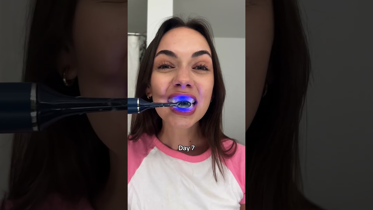 Meet the toothbrush of the future! ✨ The SNOW LED Whitening Electric Toothbrush (Gen 1)   #oralcare