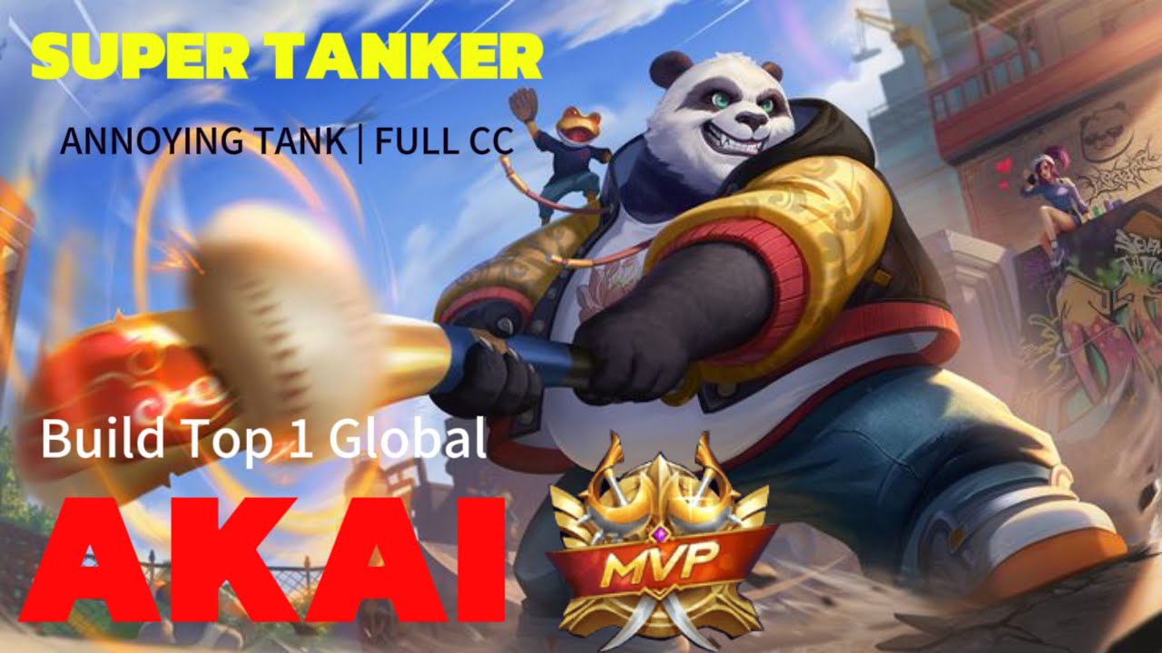 AKAI BEST BUILD 2024 | BUILD TOP 1 GLOBAL AKAI GAMEPLAY | 100% TANKY | MOBILE LEGENDS😎✅