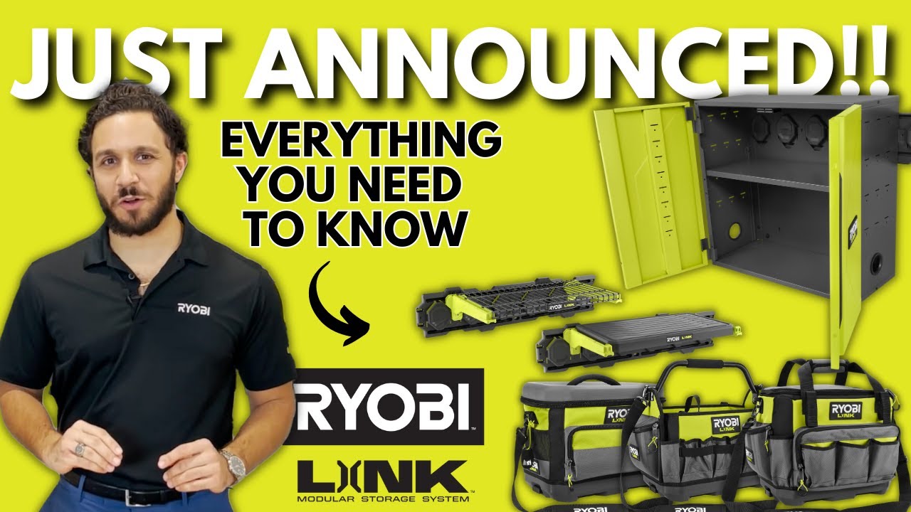 7 ALL NEW Solutions to the RYOBI LINK Modular Storage System!
