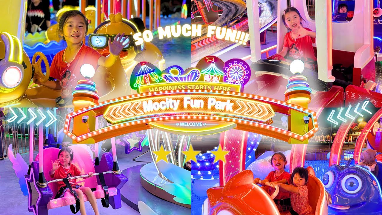 MoCity Fun Park Melaka 🎡✨ | Happiness Starts Here! Ultimate Fun Fair for Kids in Klebang!