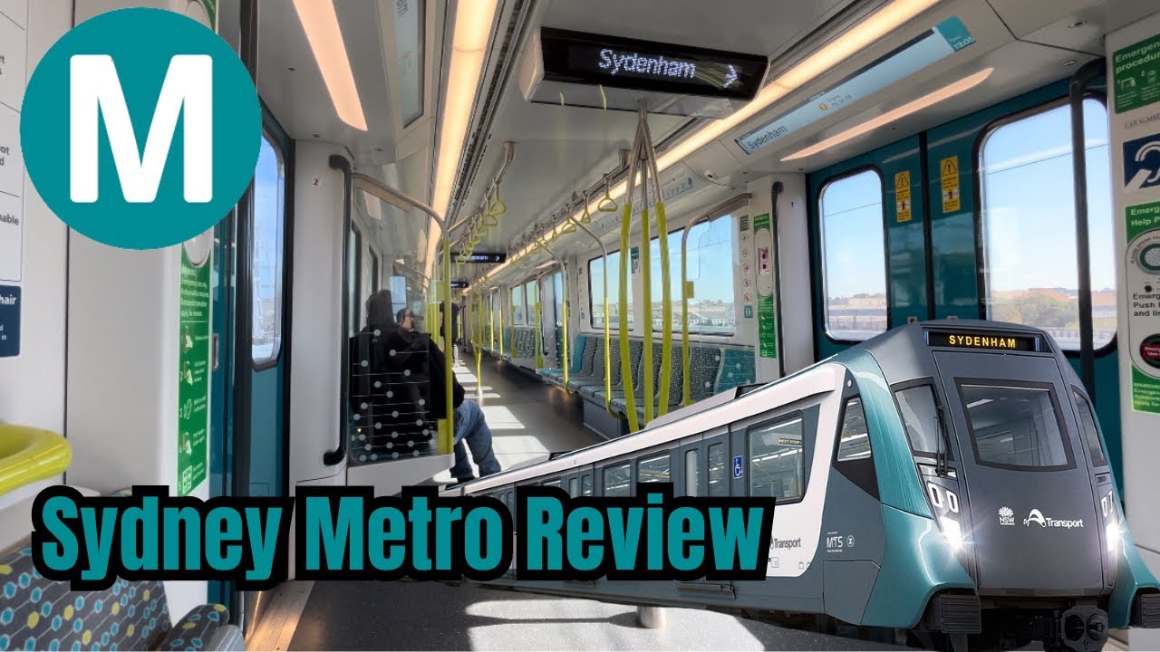 Sydney’s Metro Train & “New” Central Metro Station! - Fully Automated Train in Australia!