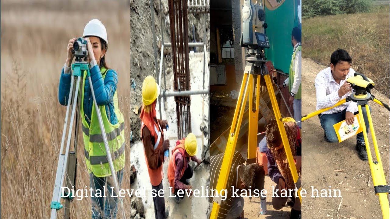 Digital Level se Leveling kaisa kare