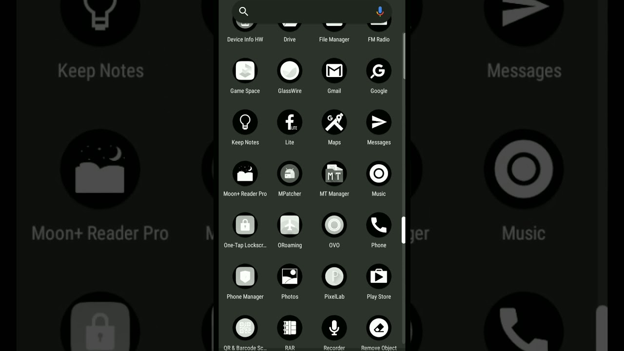 Realme C1 2019 Black Theme #android #wallpaper #apk #launchers #black