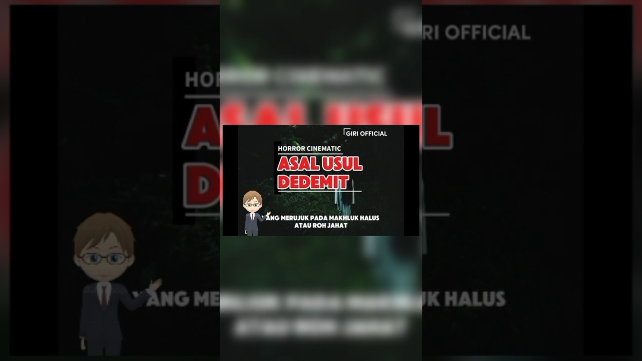ASAL USUL DEDEMIT #horror #hantu #misteri #bacsound #dedemit