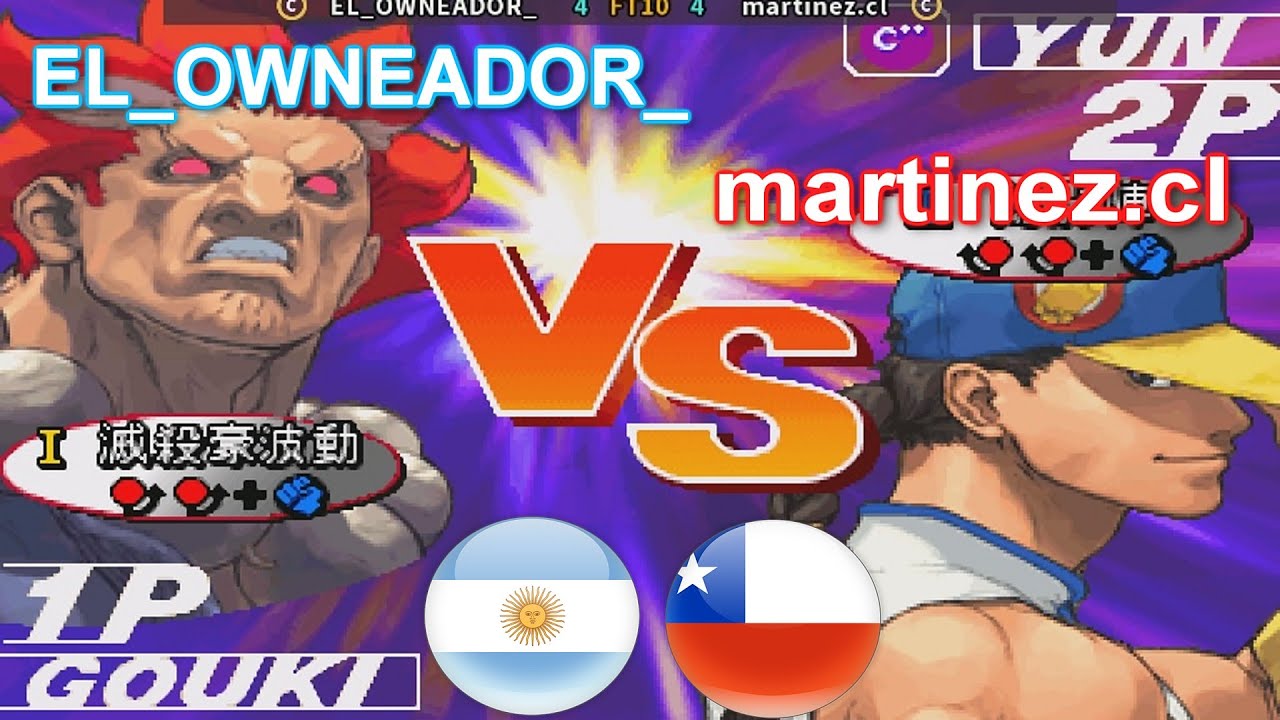 Street Fighter III 3rd Strike: Fight for the Future - EL_OWNEADOR_ vs martinez.cl FT10