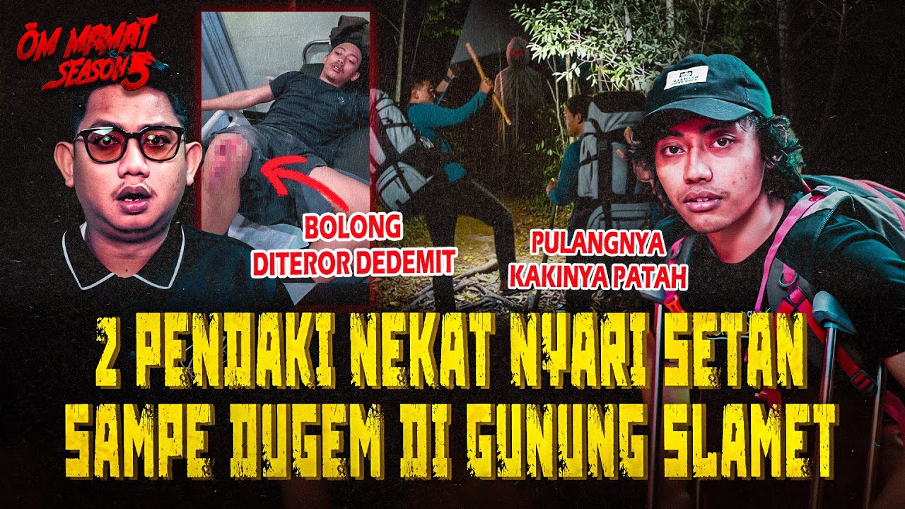 SAYA CARI SETAN KE GUNUNG SLAMET, SUMBING, SINDORO UNTUK BUKTIKAN MEREKA ITU TIDAK ADA?! #OMMAMAT