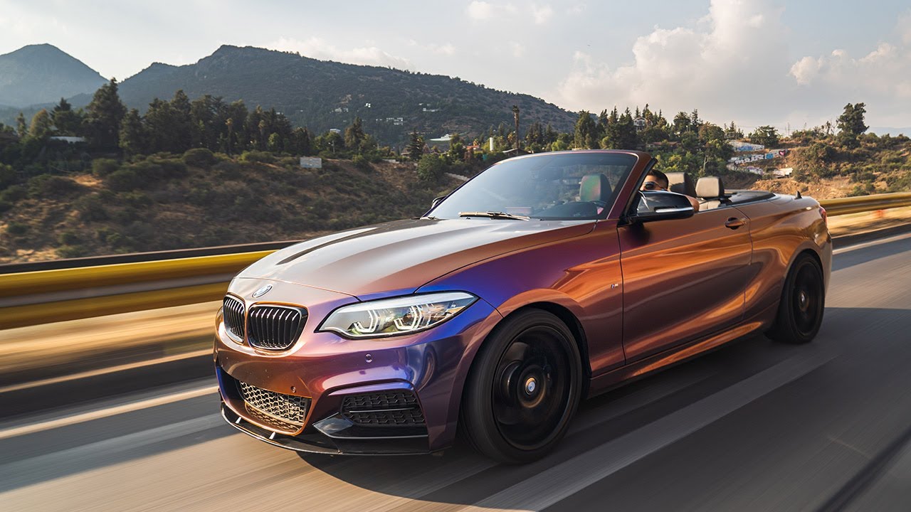 Full wrap BMW M240i ColorFlow Roaring Thunder by WeTuning