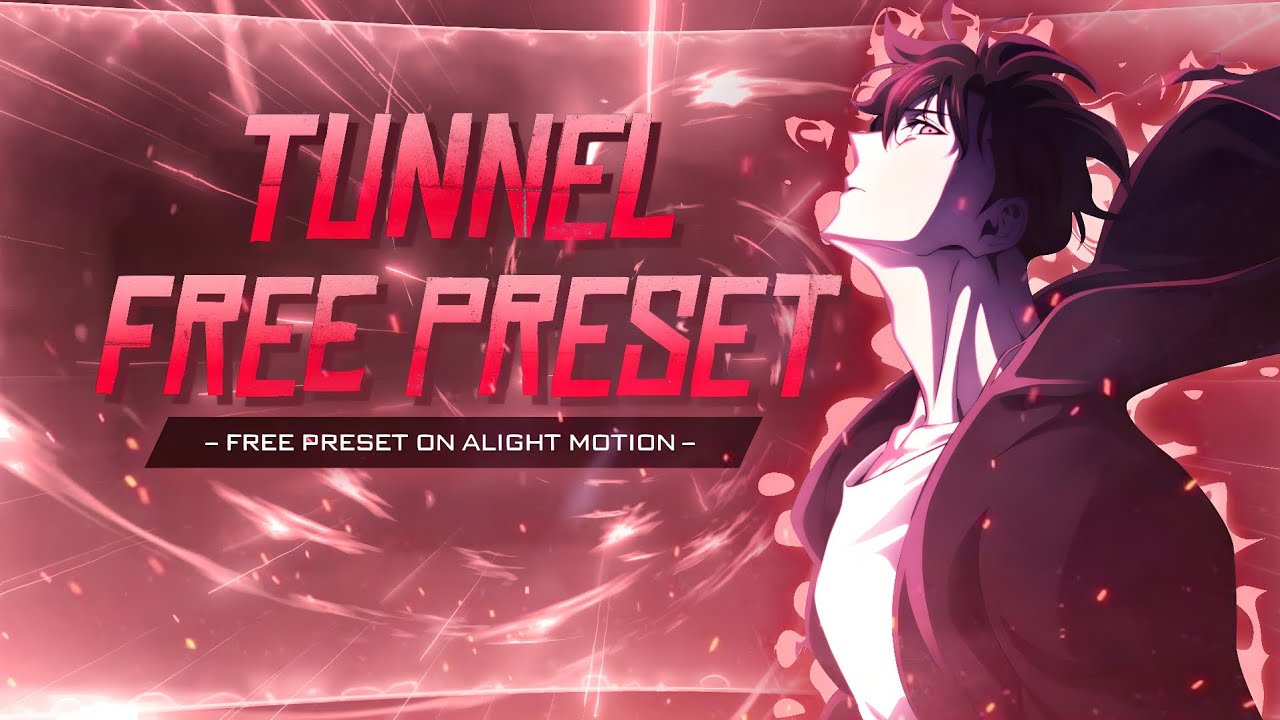 AMV Tunnel Free Preset in Alight Motion | How To Use XML
