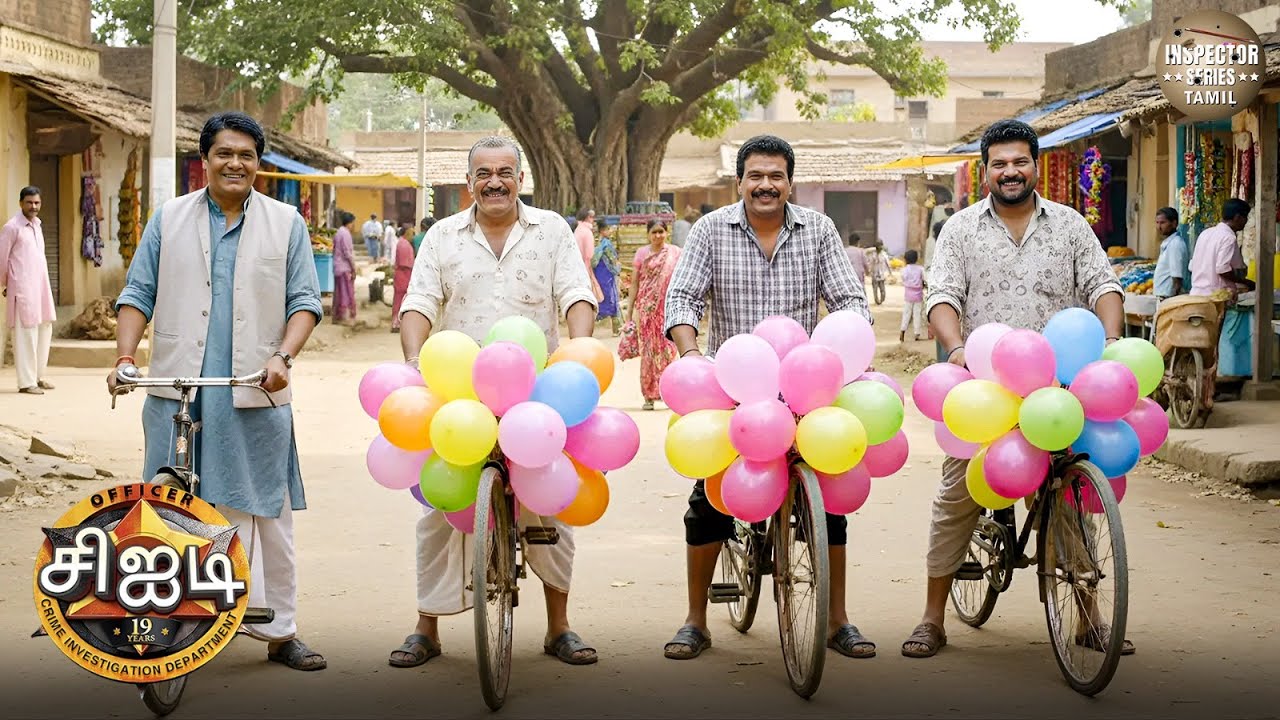 பலூன் விற்பனையாளர்கள் போல் மாறுவேடமிட்டு, கொலையாளியின் கிராமத்திற்கு CID சென்றது. | CID Tamil | 2025