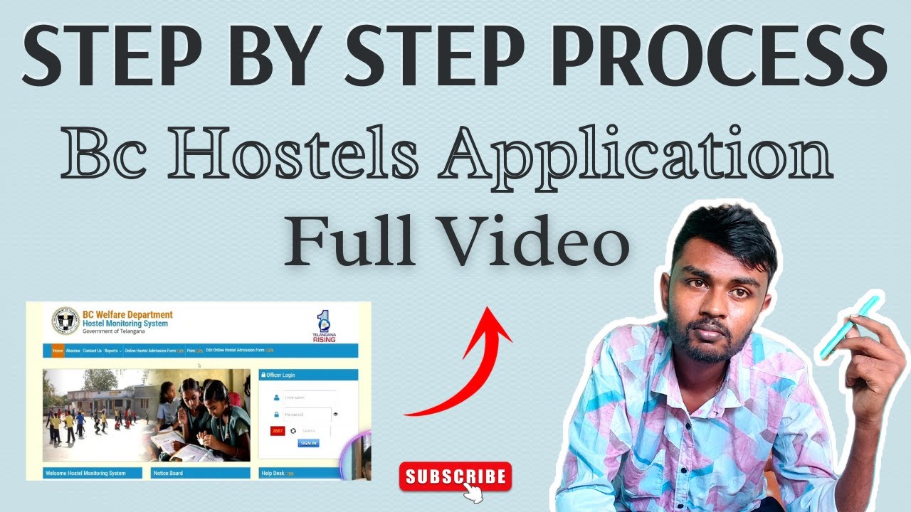 How to Apply for BC Hostel Step-by-Step Guide | Complete Process Explained