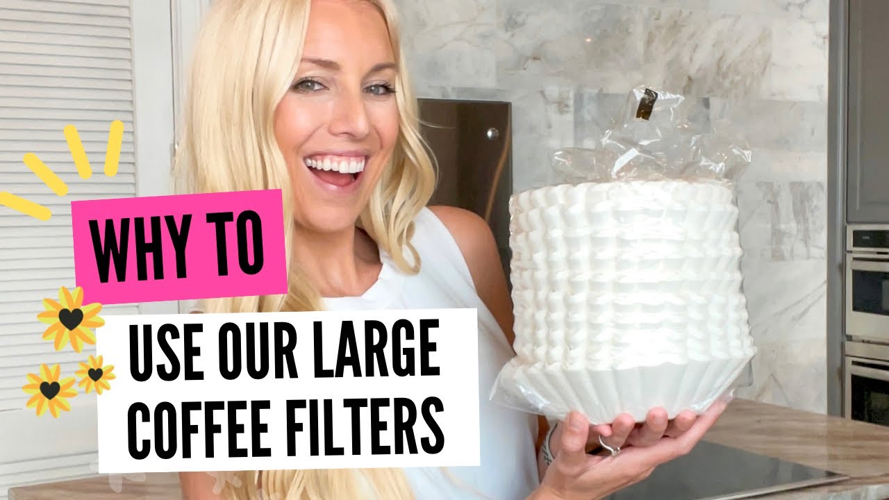 Why-To Use Drink Katy&rsquo;s Large Coffee Filters