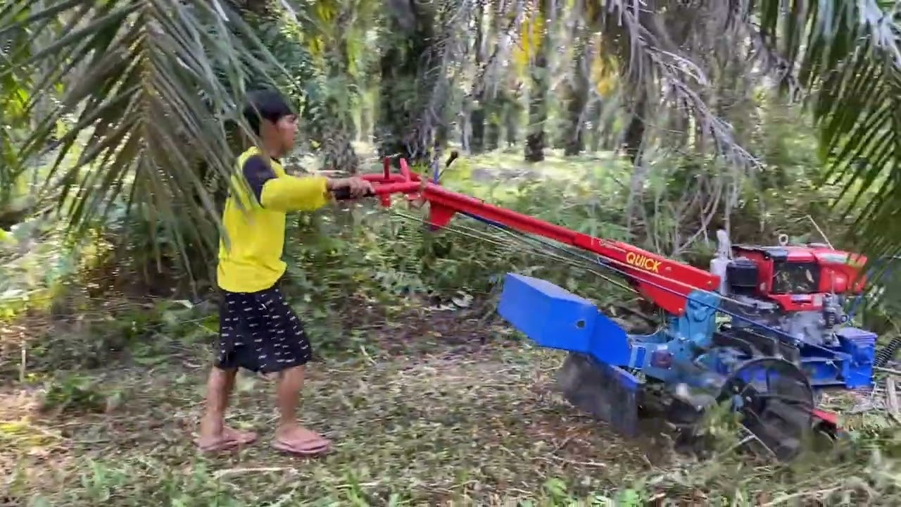Semak Belukar Tuntas Dengan Traktor Modifikasi