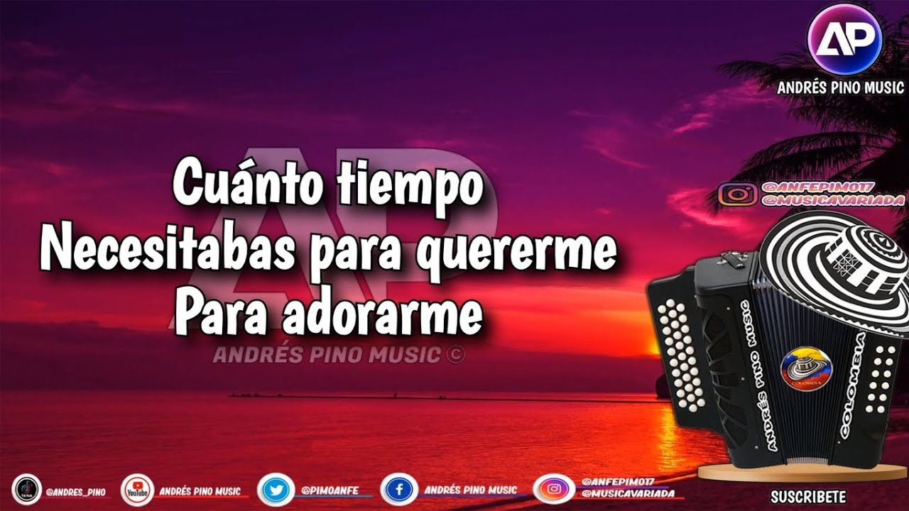 No Sabes Lo Que Quieres - Luis Mateus | Letra