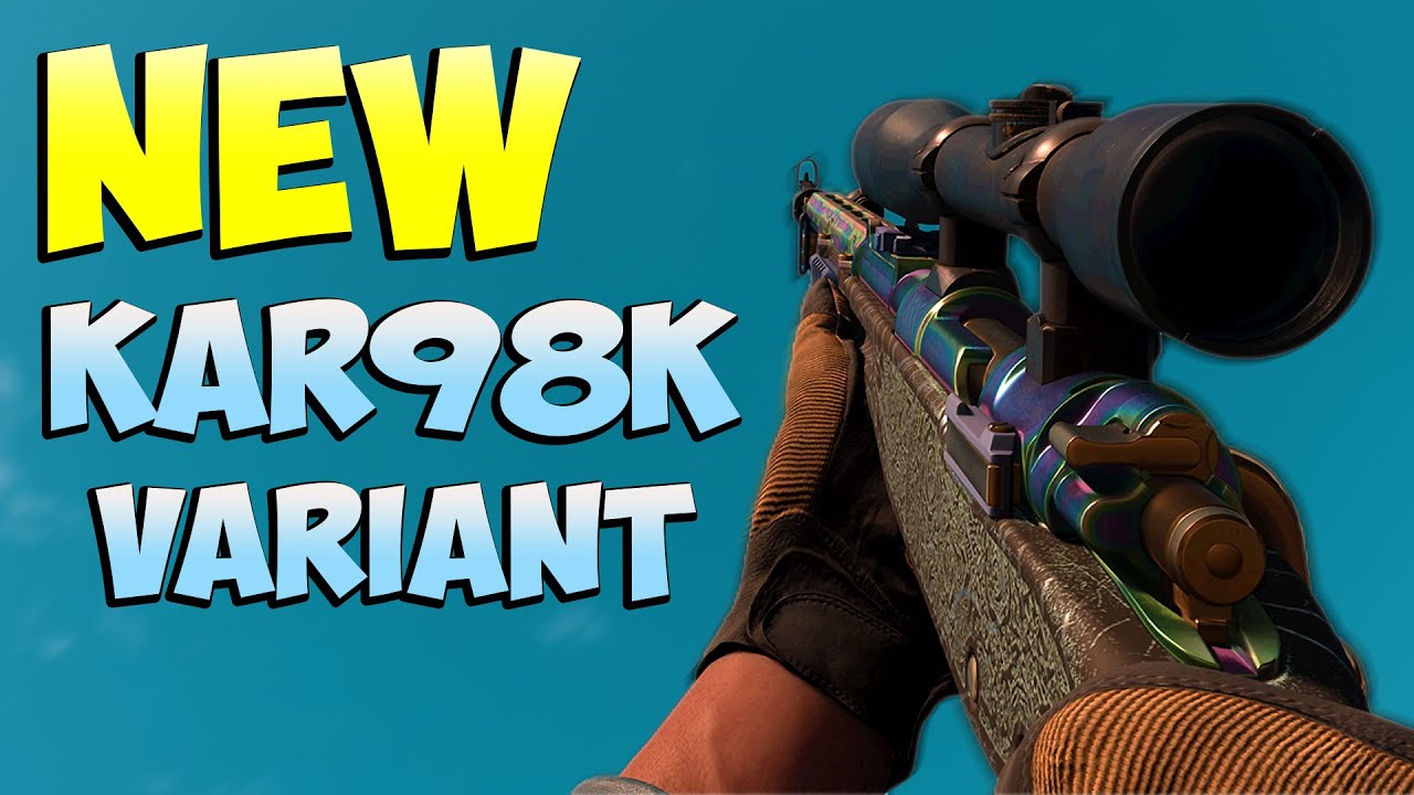 NEW KAR98K Sniper Variant 