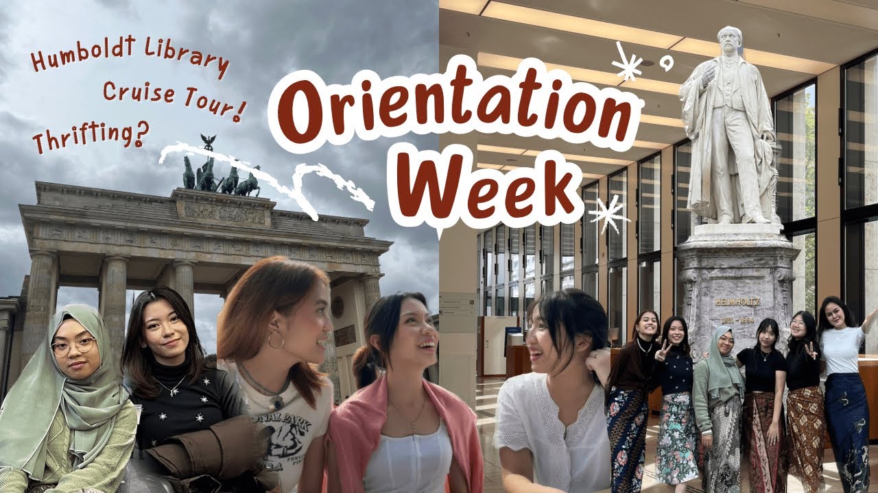 Orientation Week in Humboldt Universität zu Berlin! [ IISMA Humboldt 2023 ]